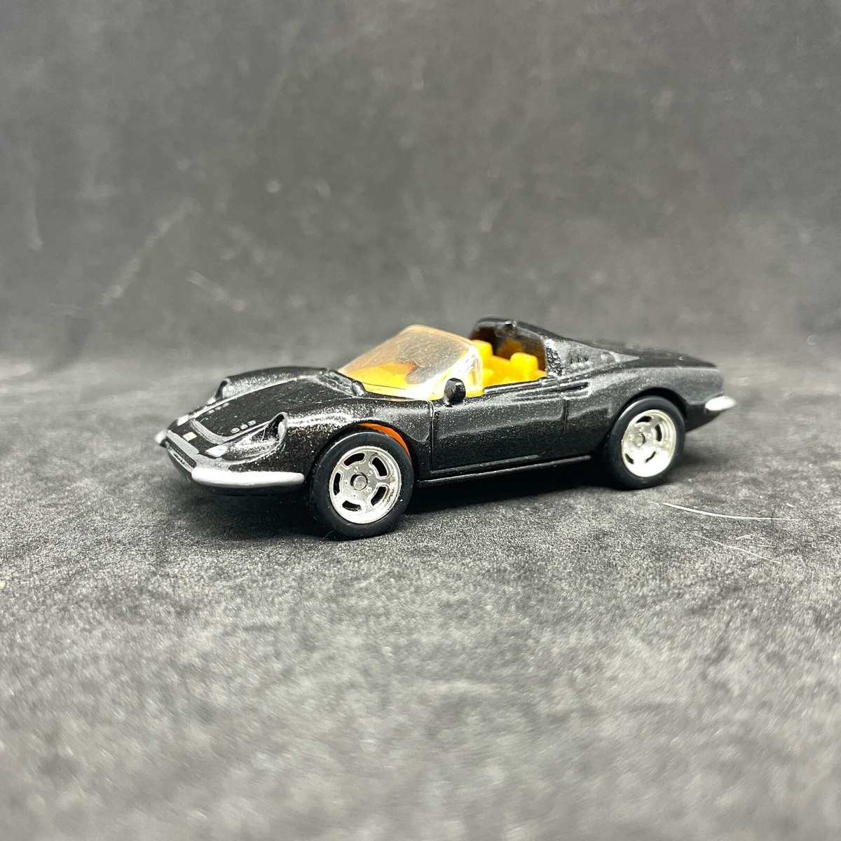 Hot Wheels Garage Series Ferrari Dino 246 GTS Black Loose 1/64