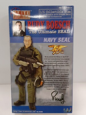 BBI ELITE FORCE RUDY BORSCH The ULTIMATE NAVY SEAL Action Figure