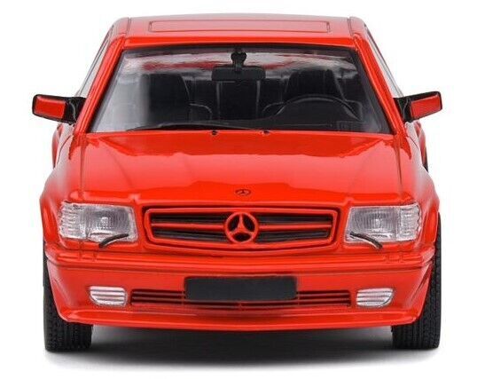 1/43 Mercedes Benz S Class 560 SEC AMG C126 Red 1990 Model by