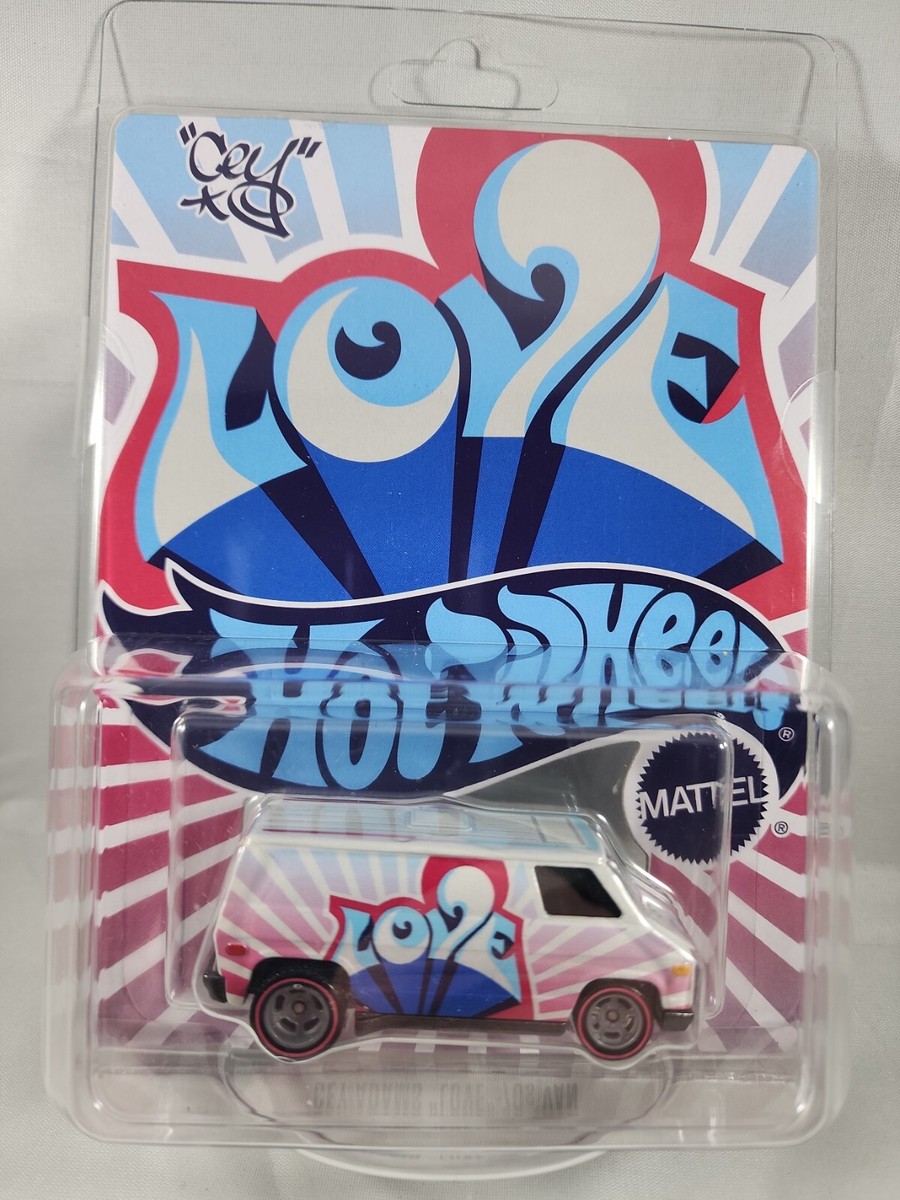 2022 Hot Wheels RLC Cey Adams LOVE 70s Van - Great Valentine Gift