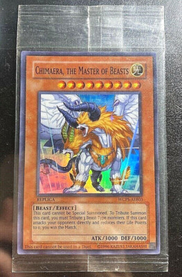 Yu-Gi-Oh Chimaera the Master of Beasts WCPS-AE803 Super English