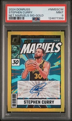 2024-25 Panini Donruss - Net Marvels Signatures Stephen Curry #NMS