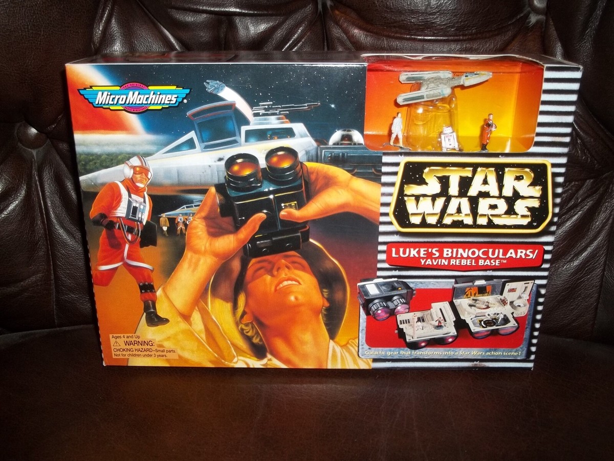 STAR WARS MICRO MACHINES TRANSFORMING LUKE'S BINOCULARS YAVIN