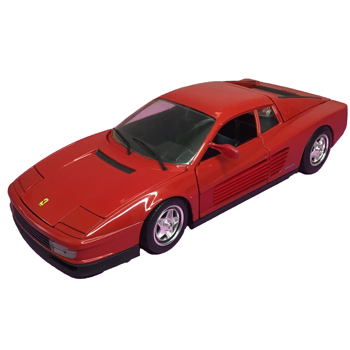 Hot Wheels Red Ferrari Testarossa 1:18 Diecast Mattel 1998 | eBay