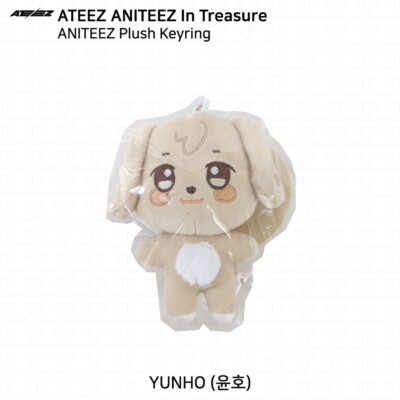 ATEEZ ANITEEZ In Treasure POP UP Store Official MD Plush Keyring