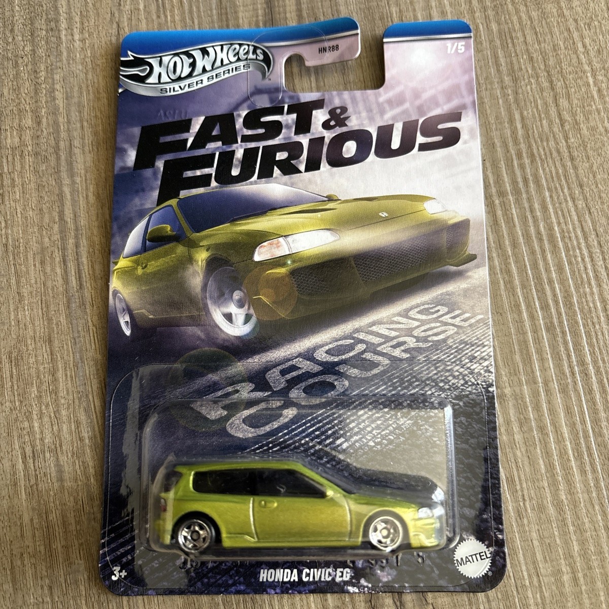 2025 Hot Wheels Silver Series Fast & Furious Honda Civic EG Green