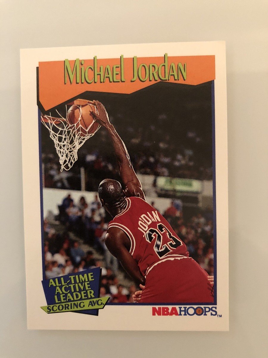 michael jordan all time active leader nba hoops card 536 | eBay