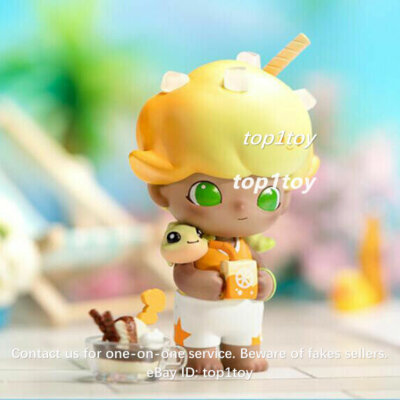 POP MART x DIMOO Pets Vacation Series Summer Lemon Tea Mini Figure