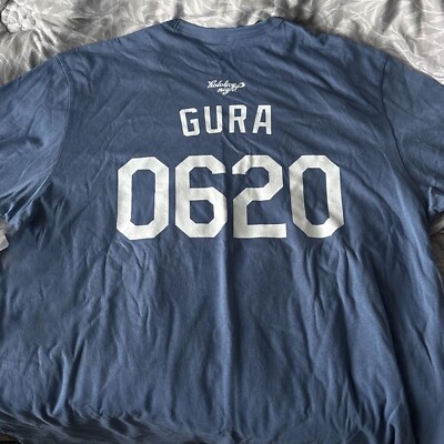Reprinted Dodgers x Hololive Collab GAWR GURA Shirt | eBay