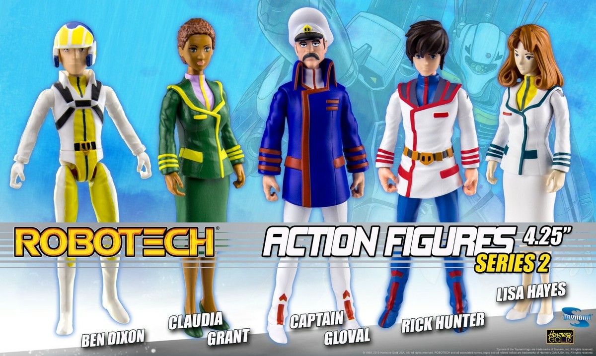 Robotech Macross Series 2 Action Figure - New MIP Toynami 4.25