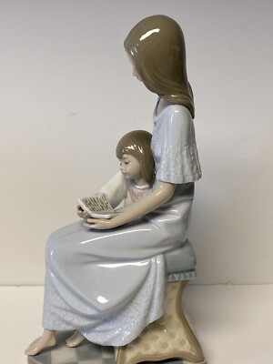 Lladro #5457 Bedtime Story Figurine Mother Daughter | eBay