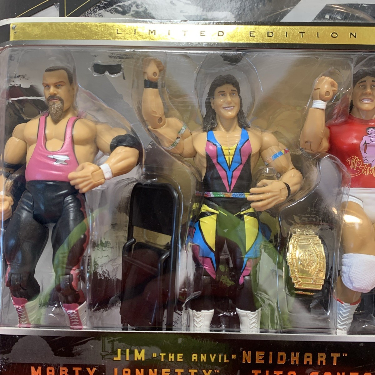ジム・ナイトハート、マーティ・ジャネッティ、ティト・サンタナ WWE