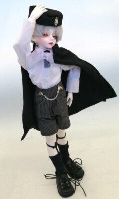 FALLEN ANGELS BJD Boy Body 1/4 MSD SD Doll RARE Costume Full SET