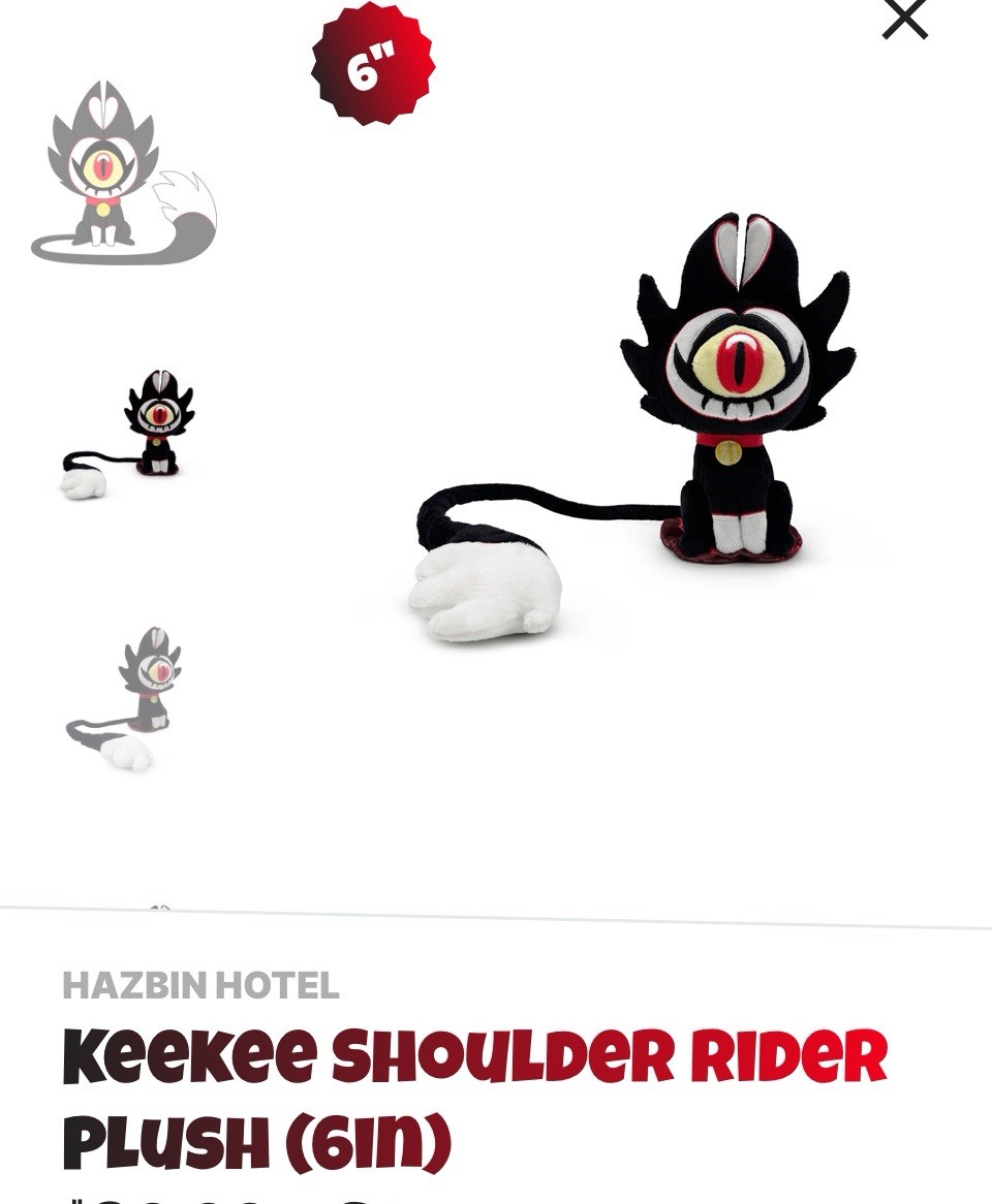 Youtooz * Keekee * Hazbin Hotel * Shoulder Rider 6