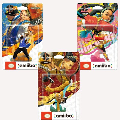 amiibo JAMIE Kimberly LUKE Street Fighter 6 Nintendo Switch 2
