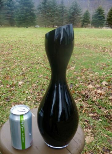 VINTAGE ROSENTHAL SIGNED TAPIO WIRKKALA OVAL PEARL DROP VASE 9 1/2