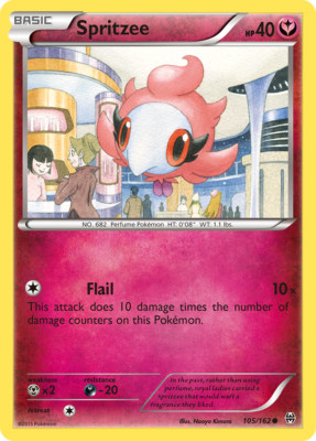 Spritzee 105/162 Common | BREAKthrough | Pokemon Card | eBay