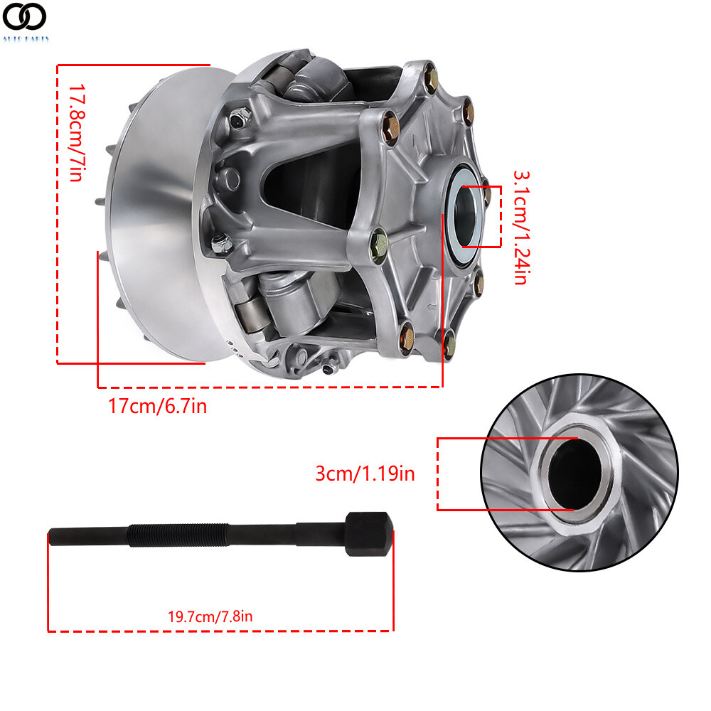 Primary Clutch & Puller For 2003-2013 Kawasaki Prairie 360 KVF360A