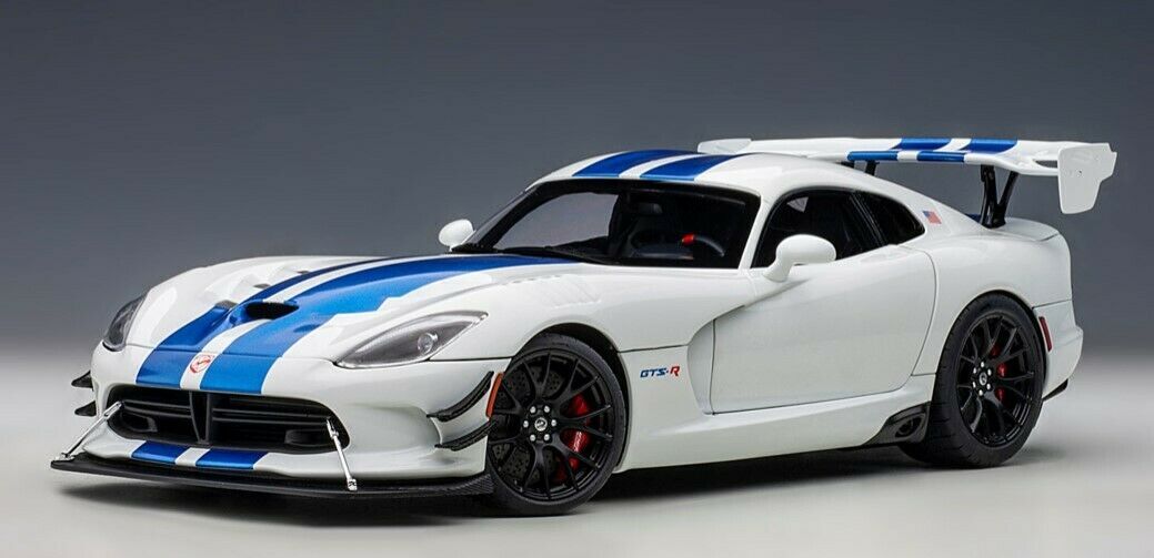 1/18 Dodge Viper GTS-R Commemorative EDT. ACR White Blue Stripe by