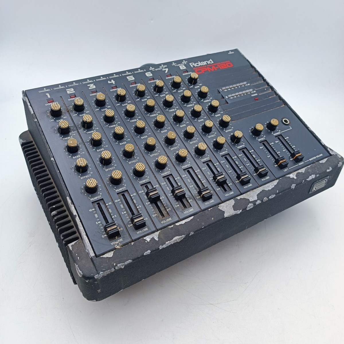 Roland CPM-120 Powered 8 Channel Mixer Black Vintage CPM 120