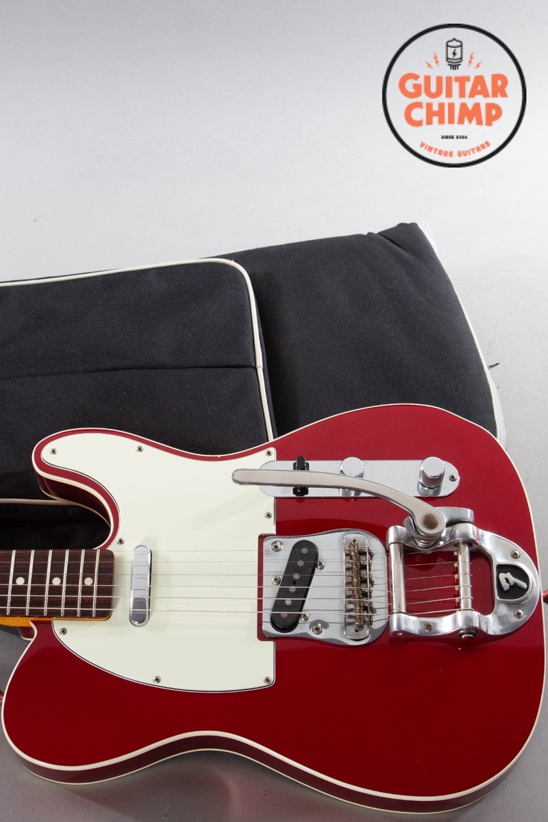 2007 Fender Japan TL62B '62 Reissue Telecaster Bigsby – Candy