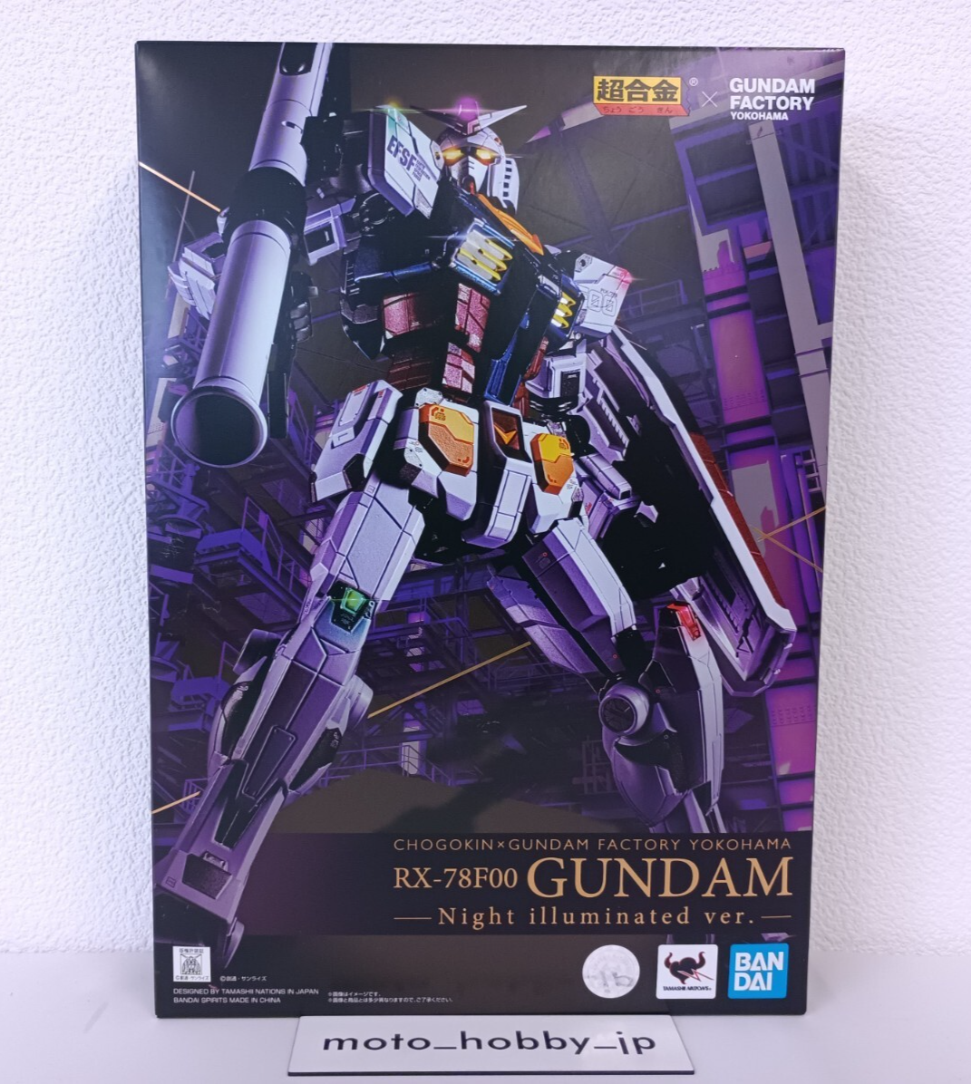 NEW Chogokin x GUNDAM FACTORY YOKOHAMA RX-78F00 GUNDAM Night