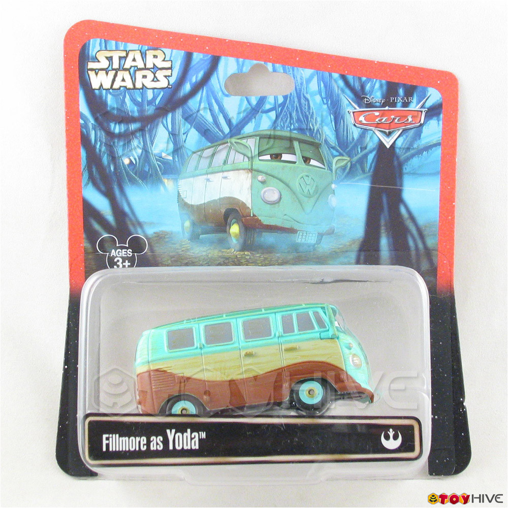 Disney Pixar Cars Fillmore as Yoda Star Wars Weekends 2013 limited