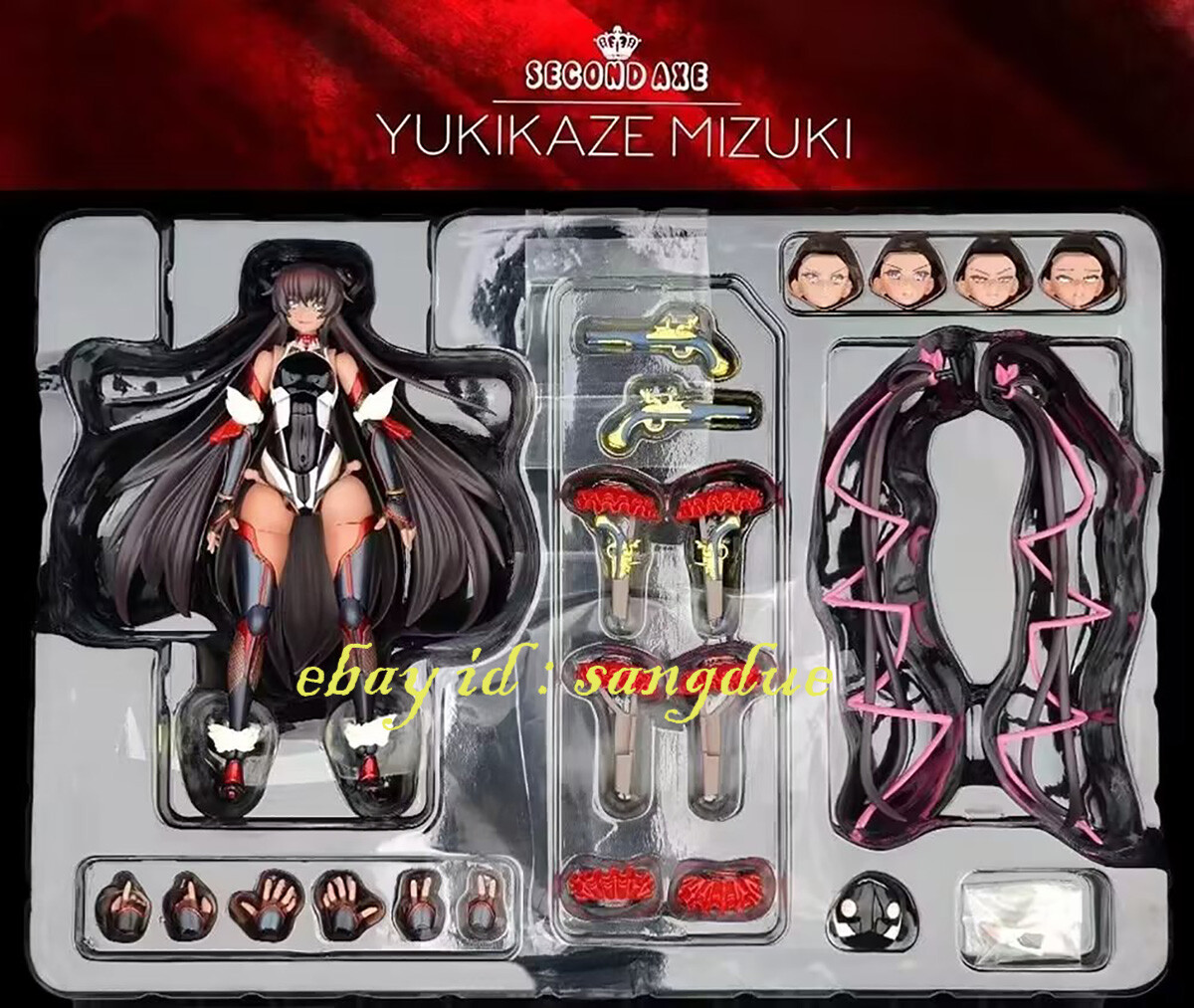 Mizuki yukikaze More Accessory Collection Action Figure Model In