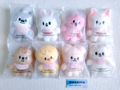StrayKids SKZ 5th Fanmeeting 5'CLOCK SKZOO PLUSH 10cm Complete Set