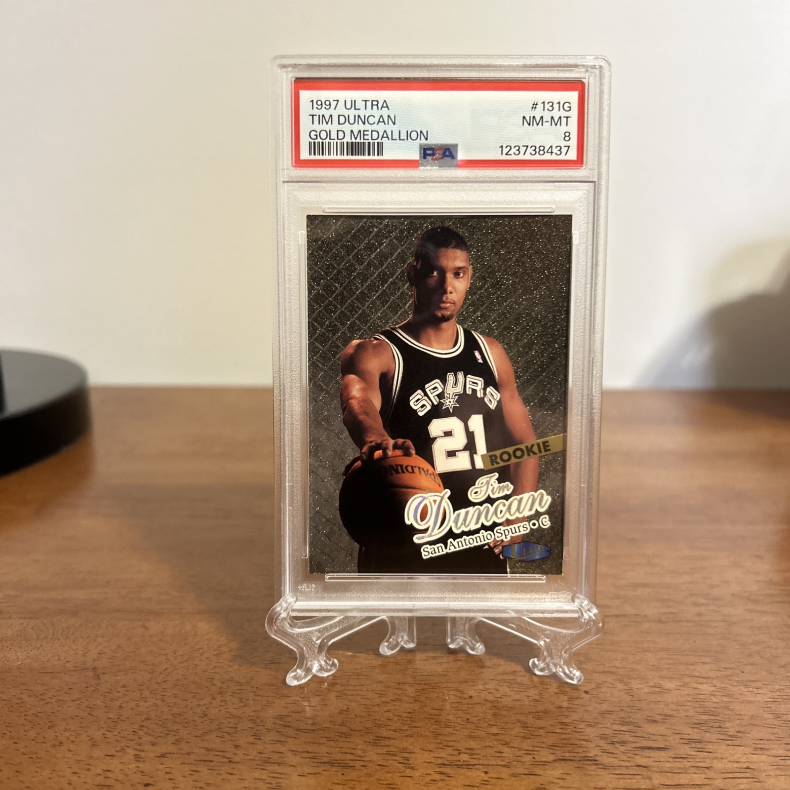 Tim Duncan 1997 Fleer Ultra #131G Gold Medallion Price Guide