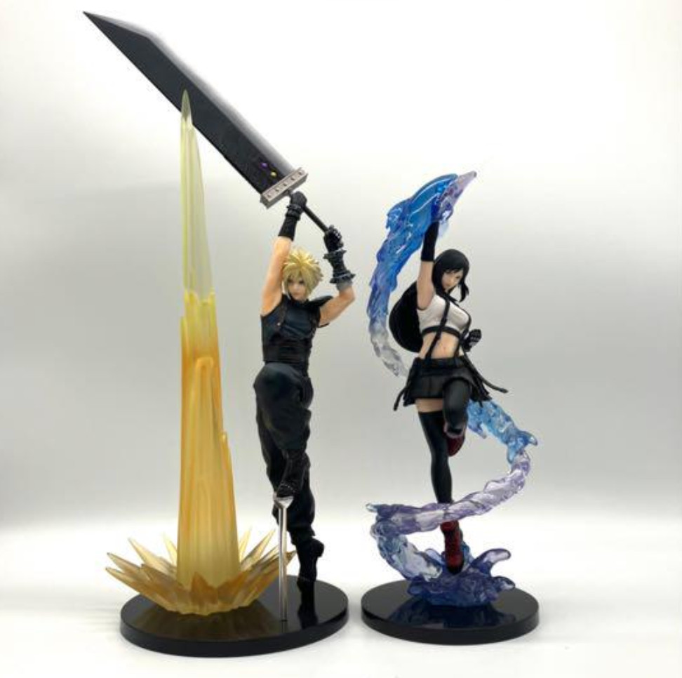 SQUARE ENIX Final Fantasy VII FF7 Rebirth Kuji Tifa & Cloud Figure