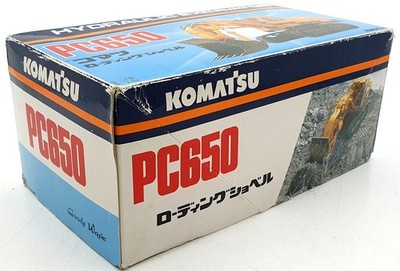 Shinsei 1/50 Scale Diecast 614 - Komatsu PC650 Loading Shovel
