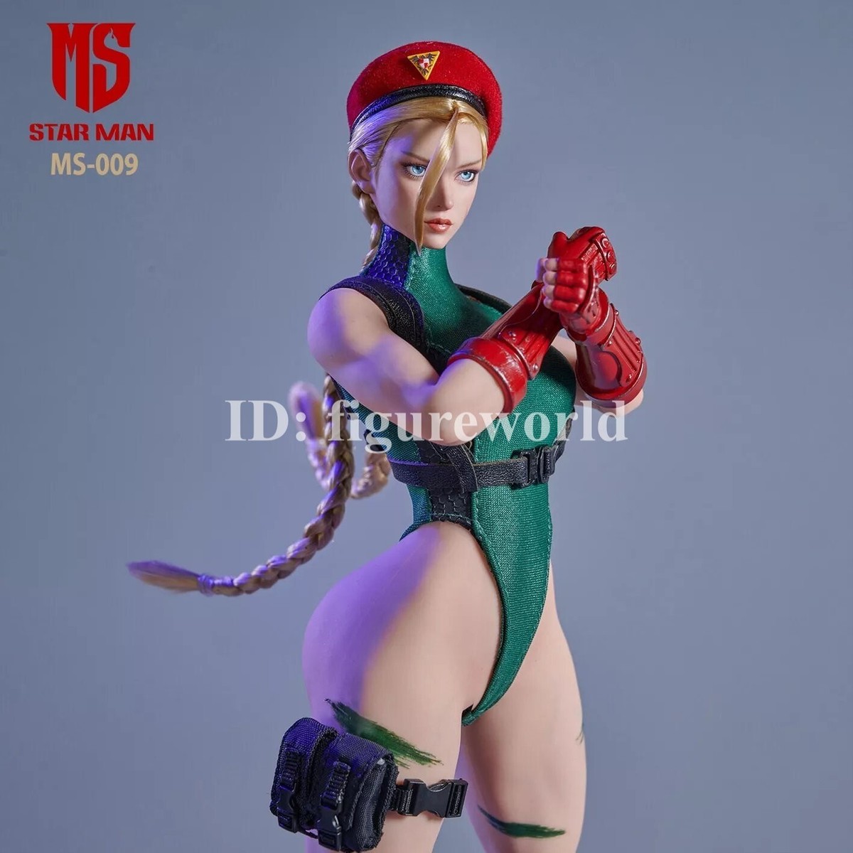 STARMAN MS-009 1/6 Street Girl Female Fighter Cammy Action Figure