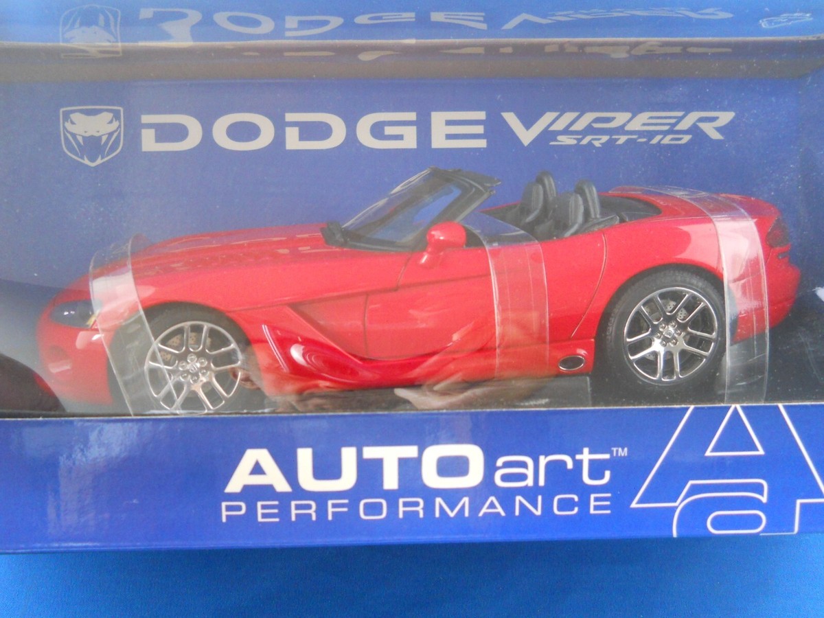 Autoart Dodge Viper SRT/10 2003 1:18 Diecast 71701 | eBay