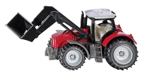 SIKU NO.3653 1:32 MASSEY FERGUSON 5455 TRACTOR & LOADER FORKS