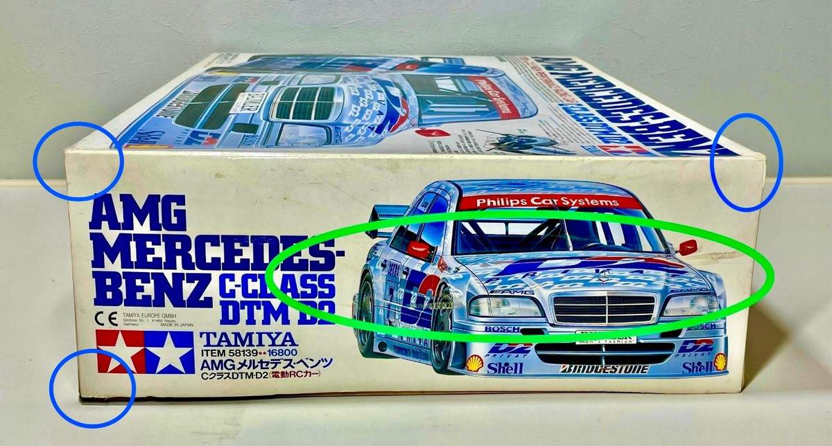 TAMIYA 58139 1/10 R/C 4WD AMG Mercedes-Benz C-Class DTM D2 (TA02
