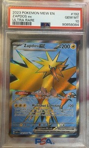 Zapdos Ex Psa 10 | eBay