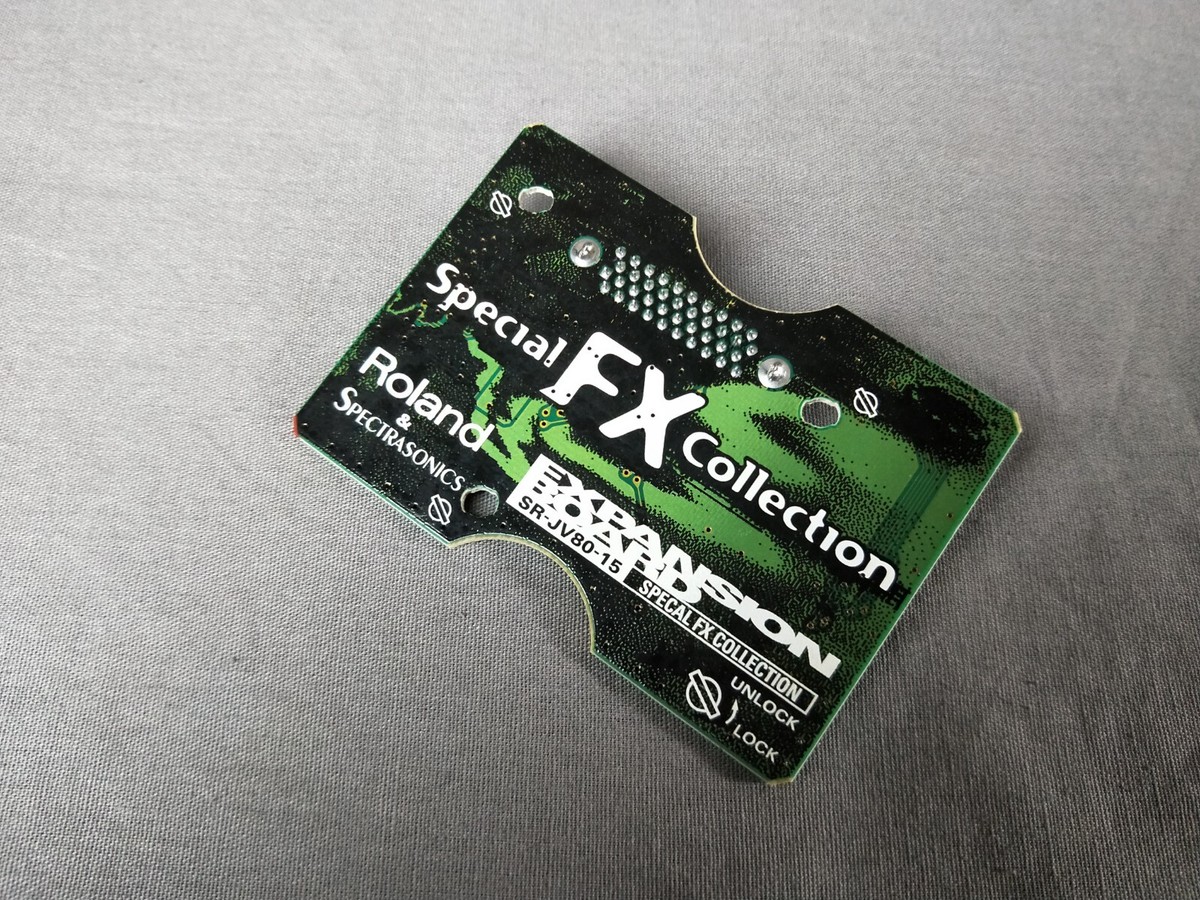 Roland SR-JV80-15 Special FX Collection Expansion In Excellent