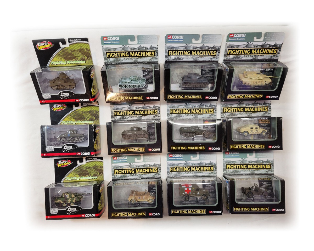 Corgi Fighting Vehicles Military 1:80 Scale Diecast You Pick