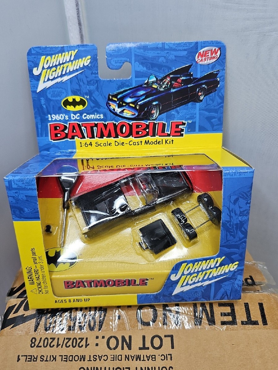 JOHNNY LIGHTNING SET OF 4 BATMAN 1:64 DIE-CAST MODELS BATMOBILES