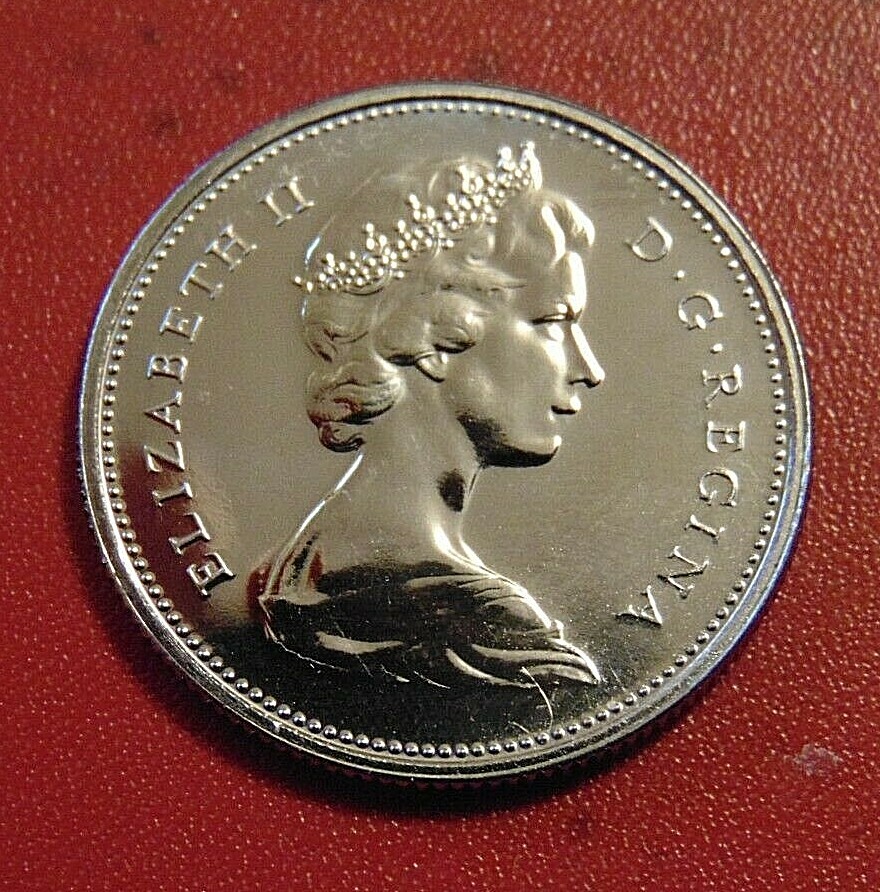 1978 CANADA quarter dollar twenty five 25 cents cent piece coin PL