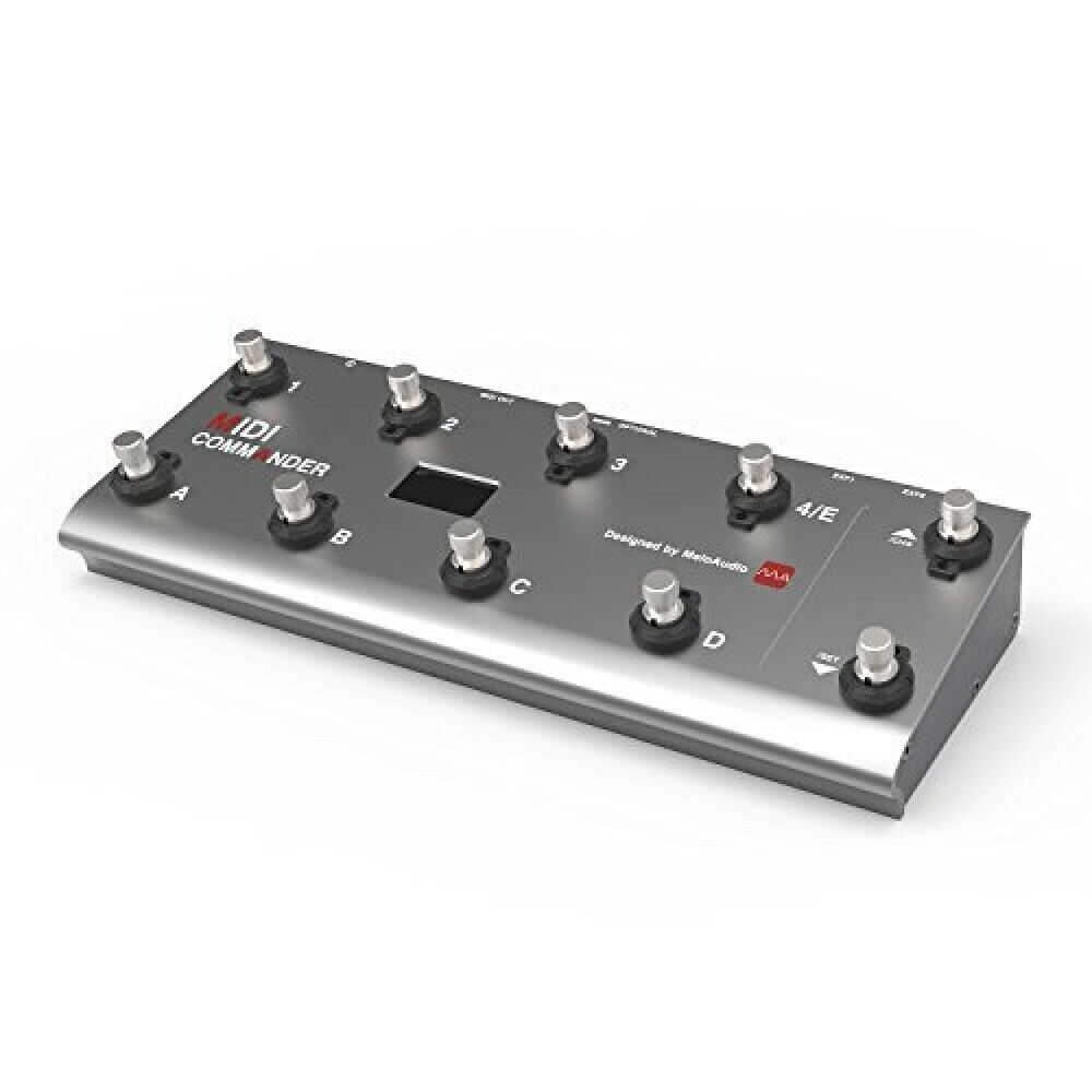 MeloAudio MIDI Commander Guitar Floor Foot Controller - Gray