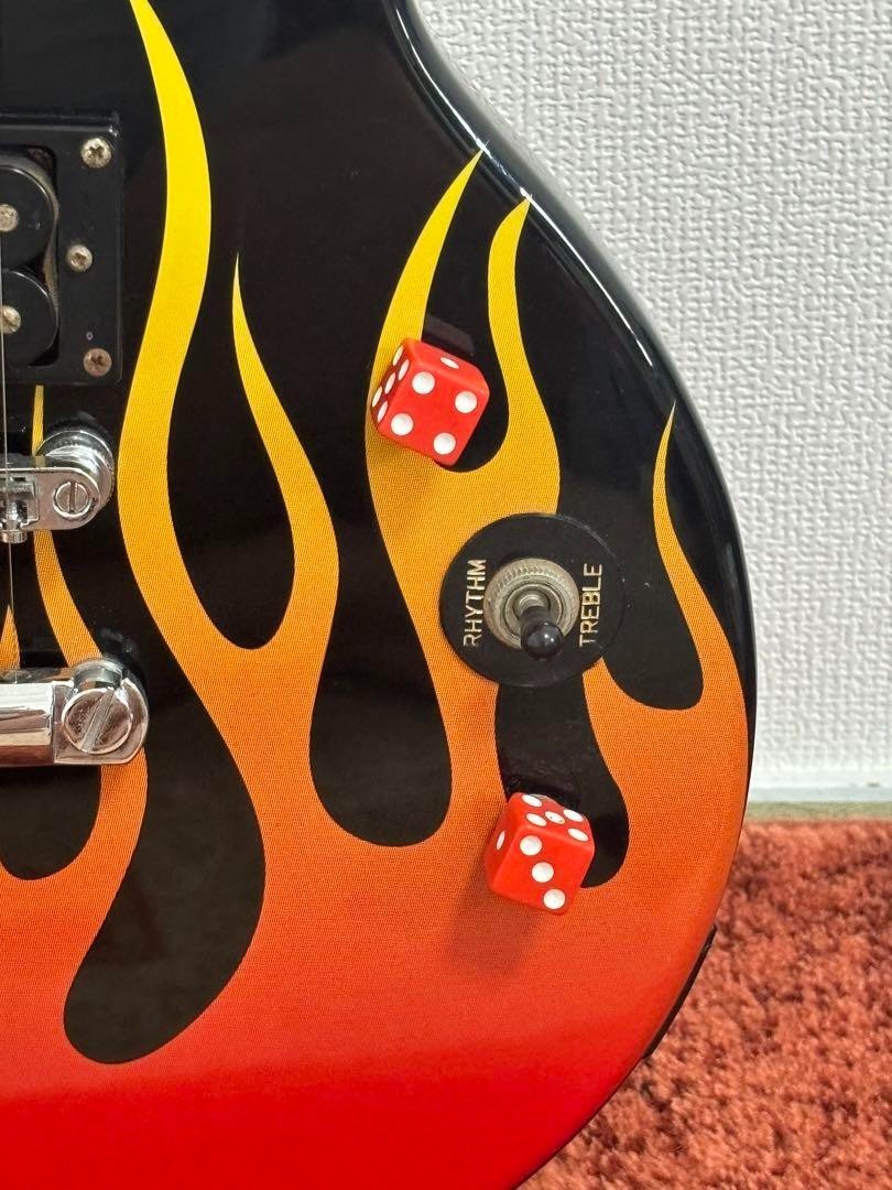 Epiphone Les Paul Special II Hot Rod Flame Graphic Black Dual