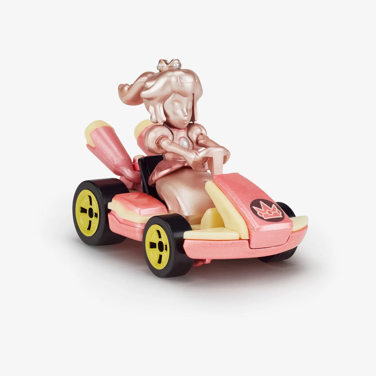 SDCC Hot Wheels Mario Kart Pink Gold Peach Collectible Vehicle