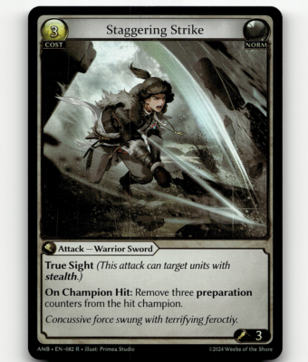 FOIL - Grand Archive TCG Staggering Strike - Mortal Ambition | eBay