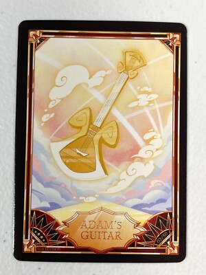Hazbin Hotel Trading Card ADAM'S GUITAR 02/50 Second 2nd Edition