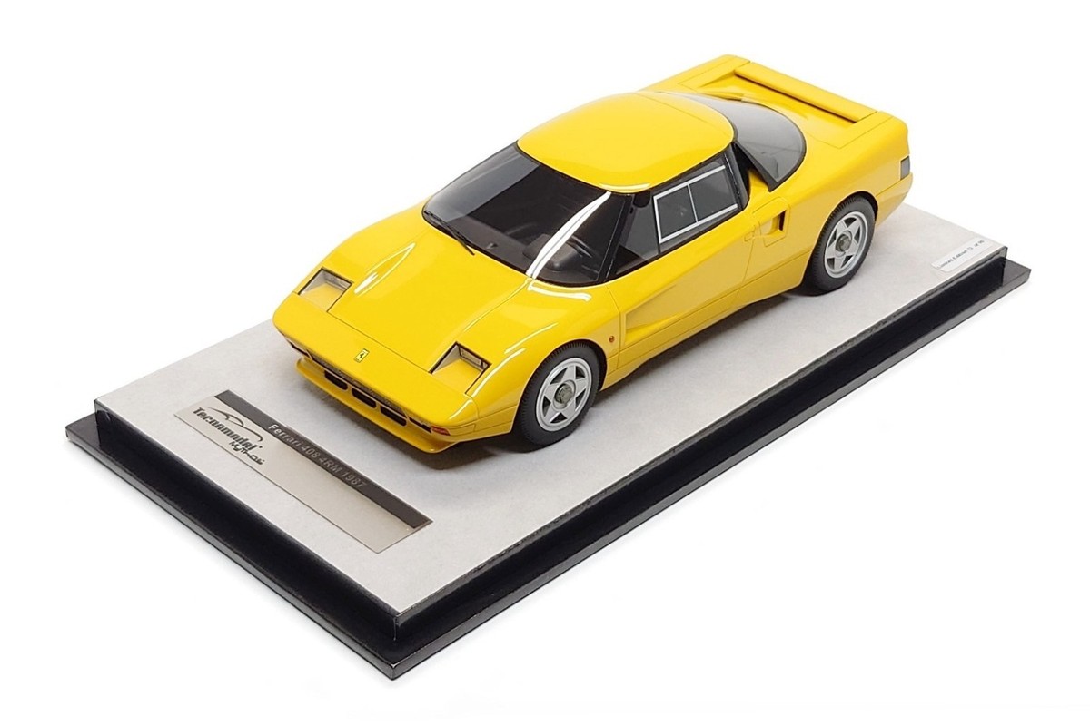Tecnomodel Mythos 1:18 Ferrari 408 4RM in Giallo Modena | eBay