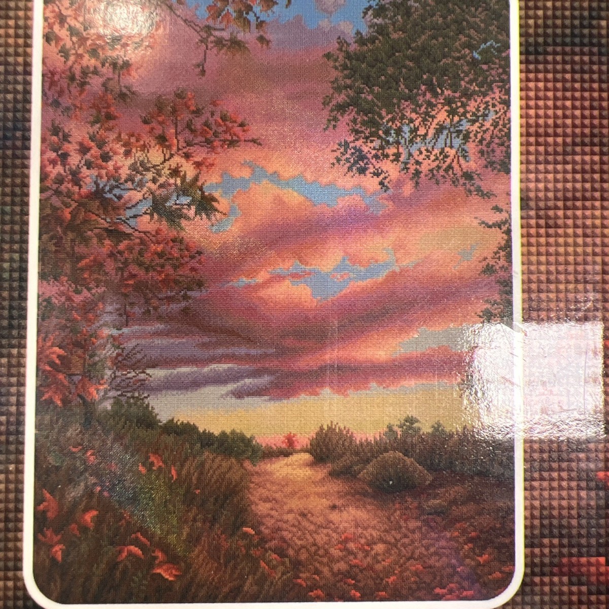 Diamond Art Club ~ Autumn Sunset ~ 25.6”x34.3” New By Johanna