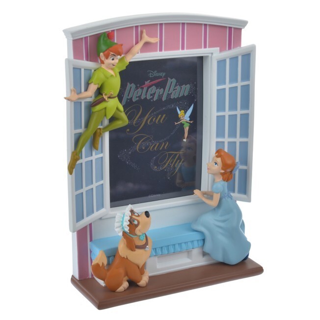Disney Store Japan Peter Pan & Wendy & Nana Photo Frame PETER PAN