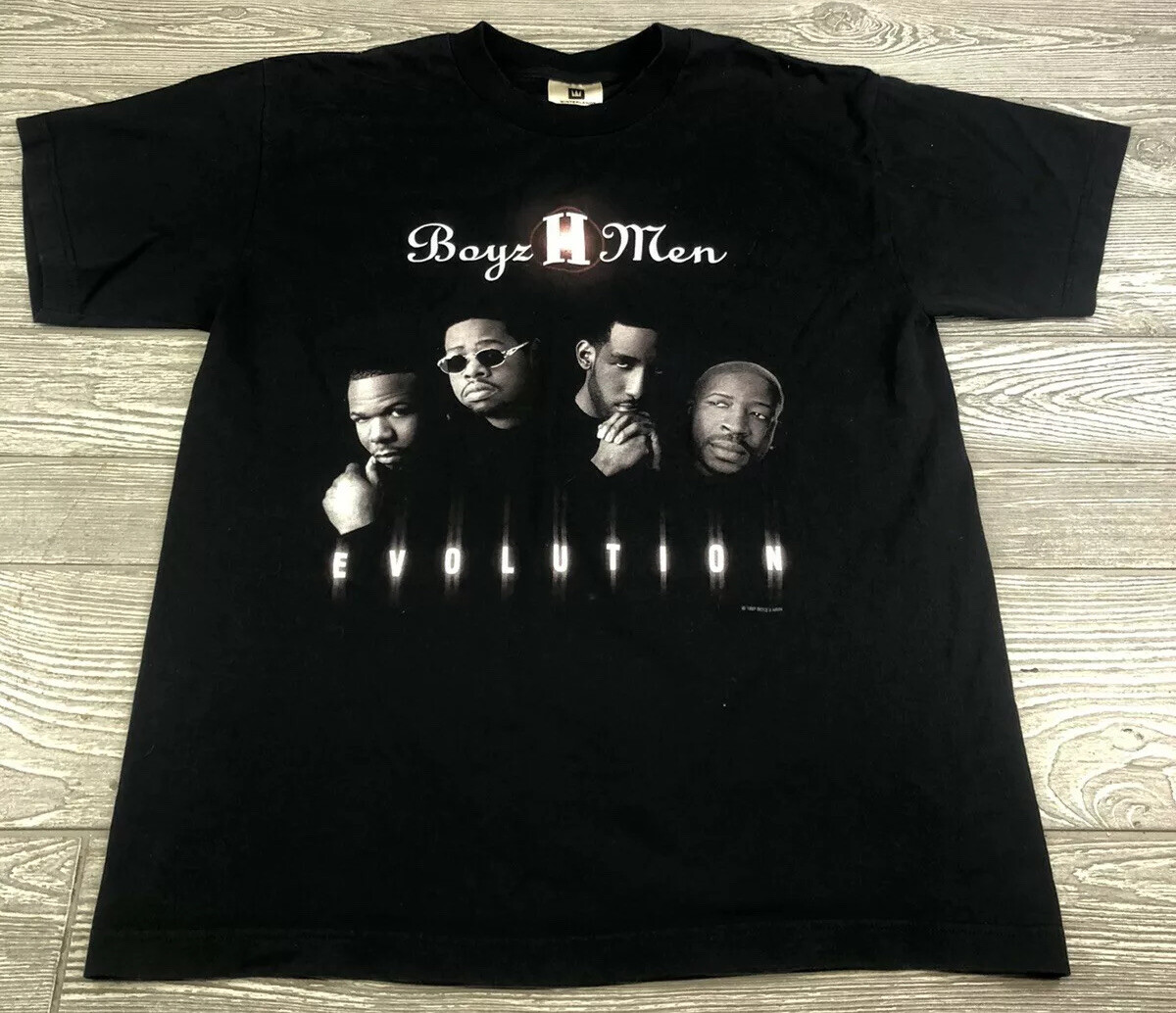 VTG Boyz II Men 2 Men Evolution Tour 1997 Rap Tee Rnb LG T Shirt